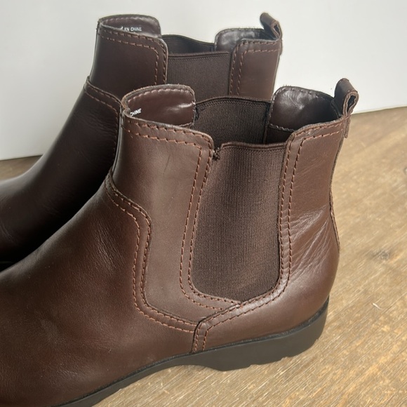 Rockport Adiprene by Adidas Chelsea Boots Brown Women’s Size 9.5 NEW - Picture 5 of 15